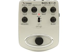 Behringer BDI 21 Bass Amp Modeler/ DI Guitar Effects Pedal