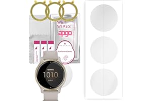 3x Folia hydrożelowa do Garmin Venu 2S - apgo Smartwatch Hydrogel Protection Ochrona na ekran smartwatcha