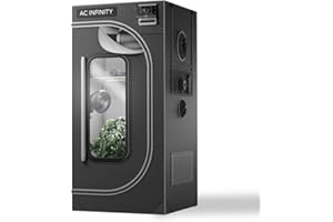 AC Infinity CLOUDLAB 632 - Tenda da coltivazione Advance, 91,4 x 61 x 182,9 cm, pali da 2,5 cm, tela Mylar diamantata 2000D ad alta densità, supporto per controller per coltura idroponica indoor