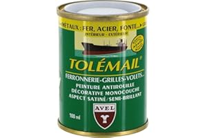 SAPHIR Avel 530345 Tolémail spécial ferronnerie 100 ml Blanc