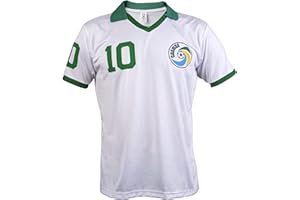 JL SPORT Pele Edson Arantes do Nascimento Retro NY Team USA Football Classic Old School Shirt 10 Jersey