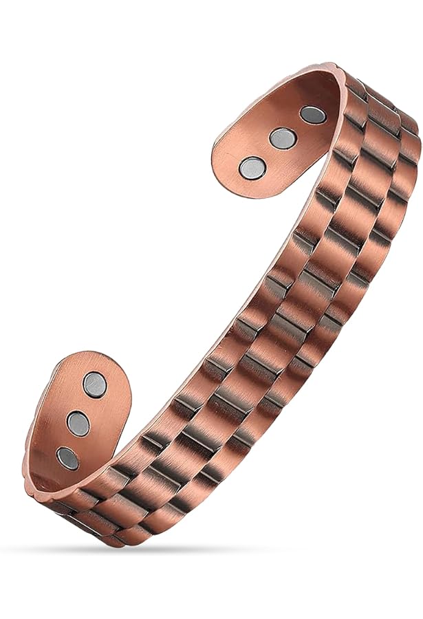 Solid And High Gauge Pure Copper Bracelet