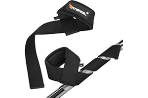 ATERCEL Straps Gym, Correas Levantamiento de Pesas para Lifting, Gimnasio, Accesorios Fitness Mujer y Hombre, Agarres Gym para Hombres y Mujeres, Peso Muerto