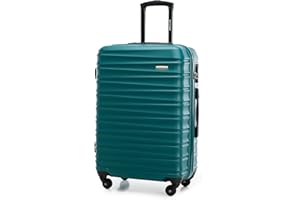 Wittchen Groove Line Walizka, Niebieski, M