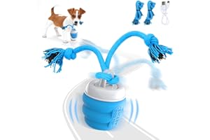 PUHOHUN Balle interactive pour chien contre l'ennui | Jouet mobile amusant pour chien pour les garder occupés | Jouet à rouler automatique intelligent pour chien