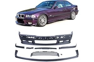 ‎CARPARTS-ONLINE Front Stoßstange + ABE + Evo Spoiler Lippe passt für alle BMW E36 auch M3 90-99