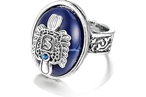 YOUU UoYu The Vampire Anello Set Gioielli con anello di Stefan Elena Daylight per fan gioielli per uomini e donne con adesivo 21 pezzi