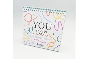 Sixstore Calendar 2026 - Desktop Calendar 2026 Desk Calendar 2026-12 Month 2026 Planner Desk Planner Built-in Stand. Perfect for Office and Desk Organisation, You Can