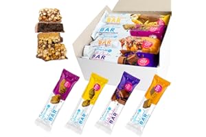 LIGHTERLIFE FAST LighterLife Meal Replacement Bar Mutipack | Complete Nutrition Bar for Weight Loss & Weight Management, High Protein, High Fibre, Up to 33% of RDA Vitamins & Minerals (12 x 60g, Mixed Variety Pack)