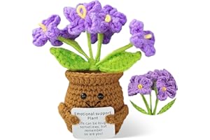 SYHDFXKNP Muñeca con Mensaje Positivo Juguete de Punto Positivo Flor No Me Olvides Positivo Peluche Regalos Originales para Mujer Regalos Originales para Profesores Personalizados Peluche Decoracion Hogar