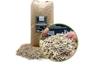 HEULAND® Waldboden - natürlicher Einstreu für Kaninchen, Meerschweinchen, Hühner, Nager - 40 Liter (1er Pack)