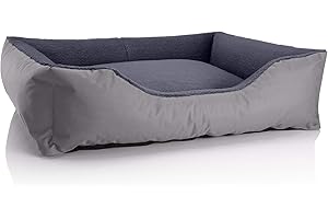 BedDog TEDDY Cuccia per cani XL - Cuscino - Divano - Copertina Rimovibile e Lavabile, Cani Medio-Grande