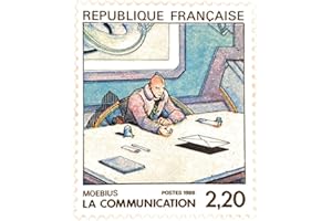 TIMBRE FRANCE 1988. Authentique Timbre de France de Collection Neuf. N° 2507. Art : Bande dessinée de Moebius. par des Livres Express