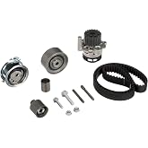 GATES KP15648XS-1 Water Pump + Timing Belt Kit Number of Teeth: 160 30mm with Water Pump Compatible with VW GOLF VI 5K1 Passa