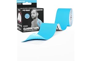 Kintex taśma kinezjologiczna Classic 5 cm x 5 m, taśma fizjoterapeutyczna, elastyczna, wodoodporna, przyjazna dla skóry