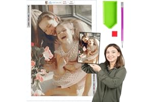 ARTULIO Diamond Painting Personnalisé Photo - 30x30 cm – Diamant Painting Personnaliser, Peinture Diamant Personnalisé