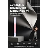 Transformacion Beyaz Derz Dolgu Boyası ve Yenileme R&ouml;tuş Kalemi 30 Metre Kapatıcı Fayans Duvar ve Buzdolabı Boyama Kalemi 718