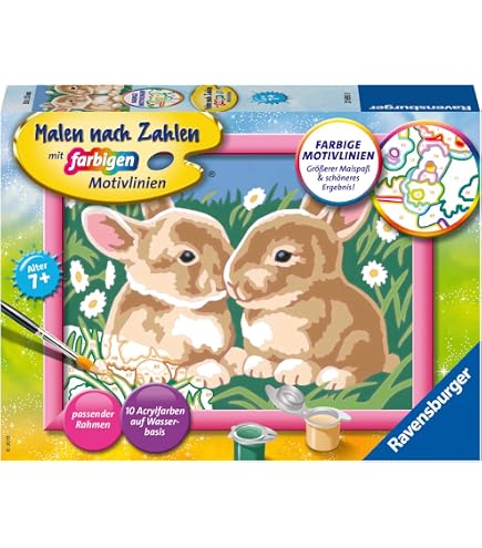 Ravensburger - 296903 - Numéro d'art Set Oreille Pendante Mignon Ravensburger - 296903 - Numéro d'art Set Oreille Pendante Mignon