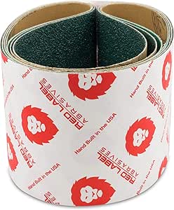 4 x 36 sanding belts for metal