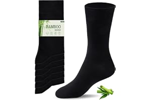 Niofind Bambustrumpor Herr & Dam, 6/10 Par Sömlösa Businessstrumpor