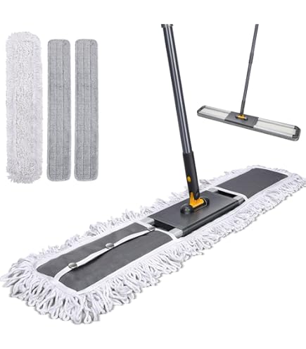 MEGA MOP - Kit Pulizia Con Secchio Doppio E Panno Microfibra - Foto 5