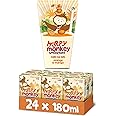 Happy Monkey Smoothies (Orange & Mango 24 x 180ml), 100% pure fruit smoothies, no added sugar, 1 of your 5-a-day, full of Vitamin C and potassium, ready to drink.
