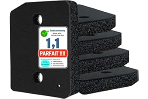 XZGM Set of 5 Dryer Filters for Miele T1 9164761 Heat Pump Dryer, Fine / Coarse 207 x 157 x 30 mm, Replacement Sponge Filter for Miele Heat Pump Dryers