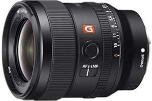 Sony SEL24F14GM–24mm F1.4 G Master Weitwinkelobjektiv für Vollformat & APS-C(lichtstark,Premium-Festbrennweite, E-Mount, ideal für Landschaft & Reportage, kompatibel mit A7-Serie,ZV-E10, A6400,A6700)