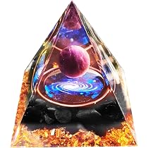 Nupuyai Set Piramide Cristallo E Pendolo 7 Chakra – Guarigione, Meditazione E Bilanciamento Energetico