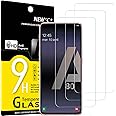NEW'C 3 Pezzi, Vetro Temperato per Samsung Galaxy A80, Galaxy A90, Pellicola Prottetiva Anti Graffio, Anti-Impronte, Senza Bo