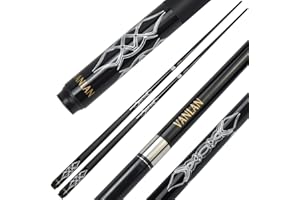 VANLAN Professional 58" Carbon Durable Small Head Pool Cues Pool Cue Snooker Bar Accessories