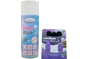 HygienFresh Odorblock - Spray Innovativo TogliOdori Professionale Multifunzione Triplice Azione su Cattivi Odori Persistenti per Tessuti Ambienti Capsula Cassetti - 400 ML