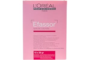 L'ORÉAL L' Oréal efassor, Panno détachante professionali per eliminare i riflessi incompatibles, Faux Riflessi o sovraccarico. Confezione da 28 G.