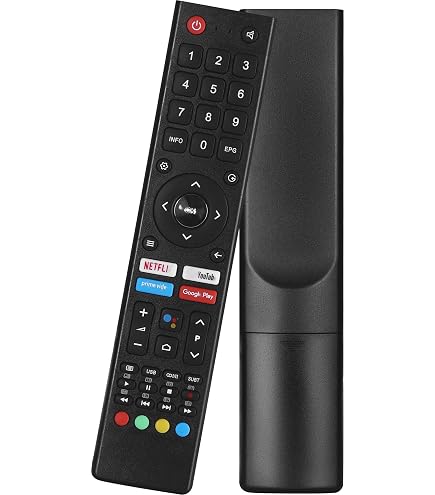 ALLIMITY Telecomando Vocale Sostitutivo Per TV CHiQ QLED E UHD - Compatibile Con U43QM8G, U50QM8E, L32G7V E Altri