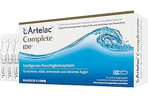 Artelac Complete EDO Augentropfen, 30 pzas Pipetas de una sola dosis