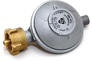 ANBOBO Druckminderer für Gasgrill Grill Gastrobräter Verein Terrassenstrahler Heizpilz