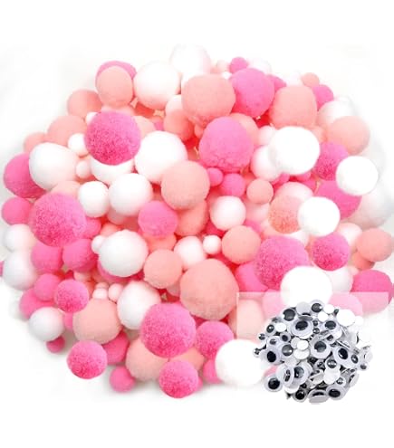 TOAOB 200 Pompon Colorati Serie Verdi – Mini Palline Di Feltro Da 20 Mm Per Fai Da Te, Cucito, Decorazioni E Feste