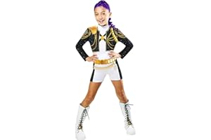 Rubies Official Netflix K-Pop Demon Hunters Rumi Golden Classic Child Costume, Kids Fancy Dress