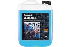 DIE SEIFENBLASE Cleanerist | 5 l di detergente per impianti fotovoltaici e solari – concentrato 1:50 – Impianto PV e pannelli solari per una maggiore efficienza dei pannelli solari (AP24)