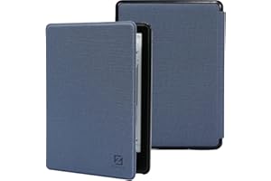 ZhaoCo Funda para Kindle Paperwhite de 6,8 Pulgadas 11.ª Generación 2021 y Kindle Paperwhite Signature Edition E-Reader con Auto-Sueño/Estela - Azul