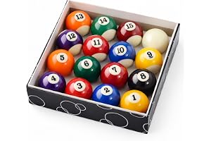 Oypla Full Size UK Regulation 16 Pool Ball Set 2"
