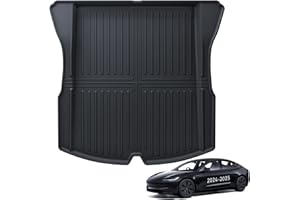 LANTU Tappetino del Bagagliaio per Tesla Model 3 2024-2025 Tappetino di Protezione TPE Tutte Le Stagioni Posteriore Tappetino del Bagagliaio per Tesla Model 3 Highland Accessori