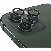 Babilden iPhone 13 Pro / 13 Pro Max İle Uyumlu Kamera Lens Koruyucu Al&uuml;minyum Alaşım &Ccedil;er&ccedil;eveli Telefon Lensi Temperli Cam Kor
