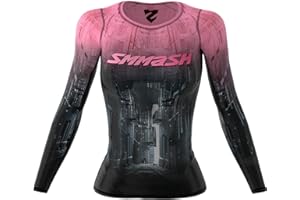 SMMASH Sport T-Shirt De Compression Femme Manches Longues Shirt Outdoor OCR Fitness Gym