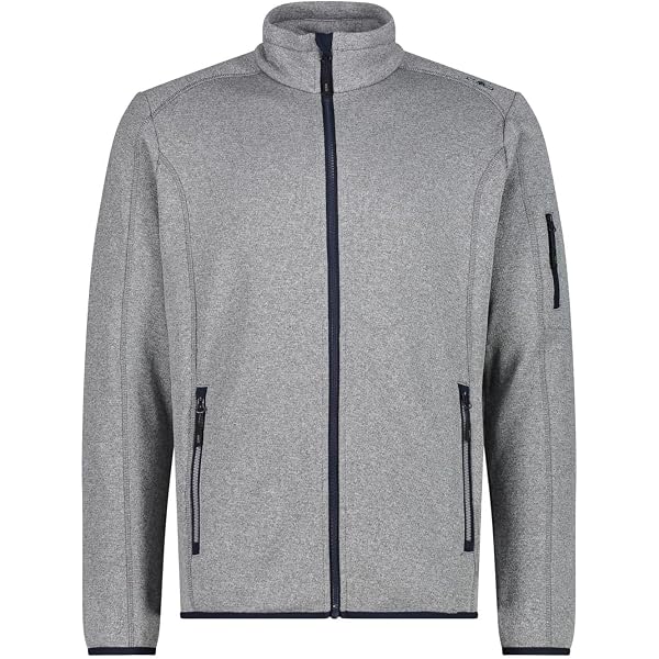 CMP Unisex Jacke Mit Kapuze – 34h2677, Dark Grey, Wasserabweisend, Mit Reißverschlusstaschen, Für Herren