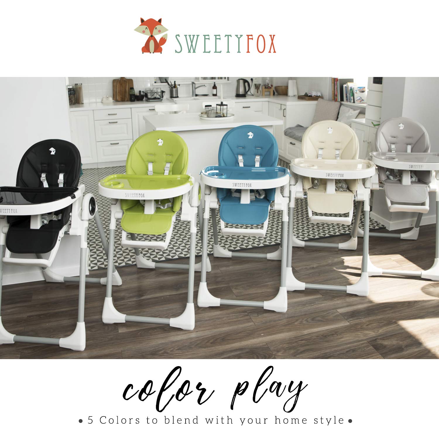 sweety fox high chair