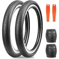 Set Di 2 Pneumatici Pieghevoli Per Bici 26 Pollici - 26x1.75, ETRTO 47-559, Per MTB E City Bike