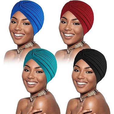 Turban dames Turkse hoofddoek moslim tulband voor vrouwen muts heren Dubai Jersey Hijab Easy Hijab Set moslim abaya voor lente en winter, lila, One size