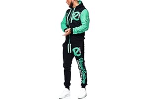 OneRedox Herren Trainingsanzug Jogginganzug Sportanzug Modell 3677