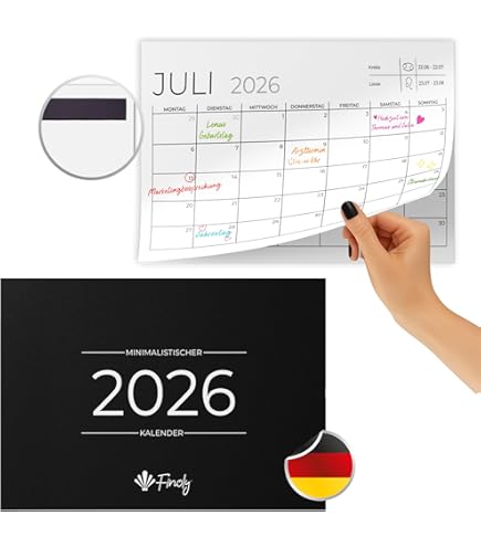 KAIYAYA 2026 2027 Muurkalender, 18 Maanden Planner Met Grote Blokken Dik Papier En Kleurrijke Bloemen Voor Thuis Op Kantoor 2928749545
